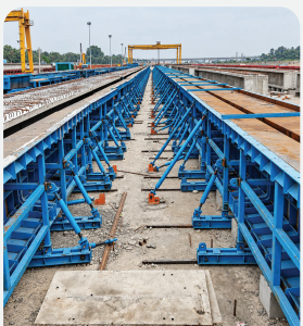 Jammu Ring Road girder casting yard